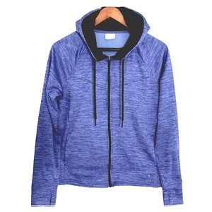 Danskin woman’s size large fleece lined zip up jacket